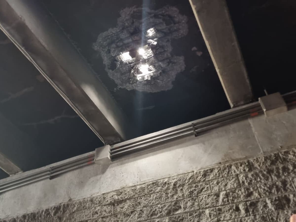 Maquinaria del Metro de Bogotá sería la responsable de los daños en el deprimido de la calle 72