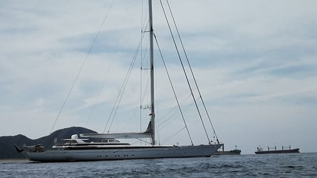 El velero Challenge, con bandera holandesa, fue reportado como desaparecido por un familiar. Foto: Colprensa