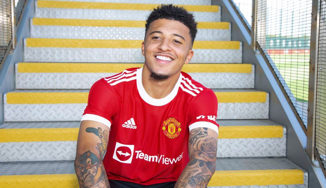 Jadon Sancho, nuevo jugador de Manchester United
