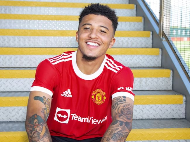 Jadon Sancho, nuevo jugador de Manchester United