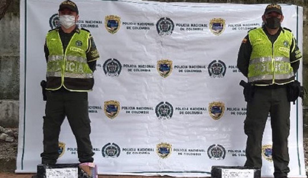 Droga incautada en las vías del departamento