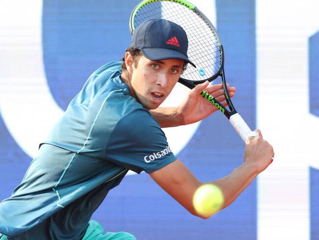 Daniel Galán durante su partido de este martes en Múnich.