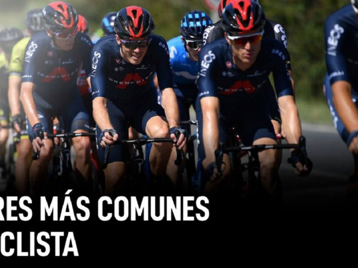 Errores más comunes del ciclista