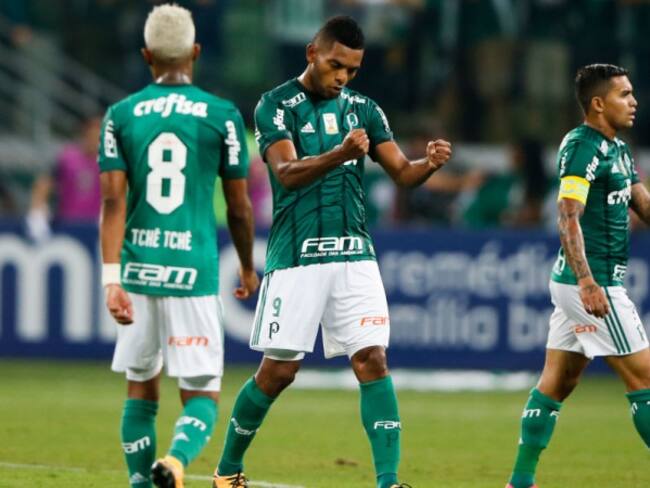 Un doblete de Borja salva un punto para el Palmeiras ante el Cruzeiro