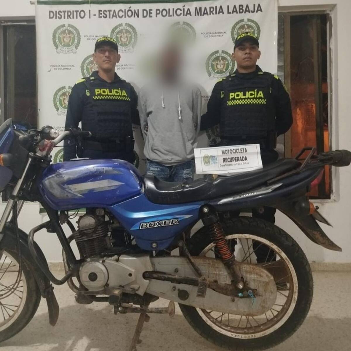 Capturan en flagrancia a mototaxista que trabajaba con moto robada