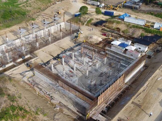 Socializan avance de obras de nueva planta potabilizadora de Cartagena