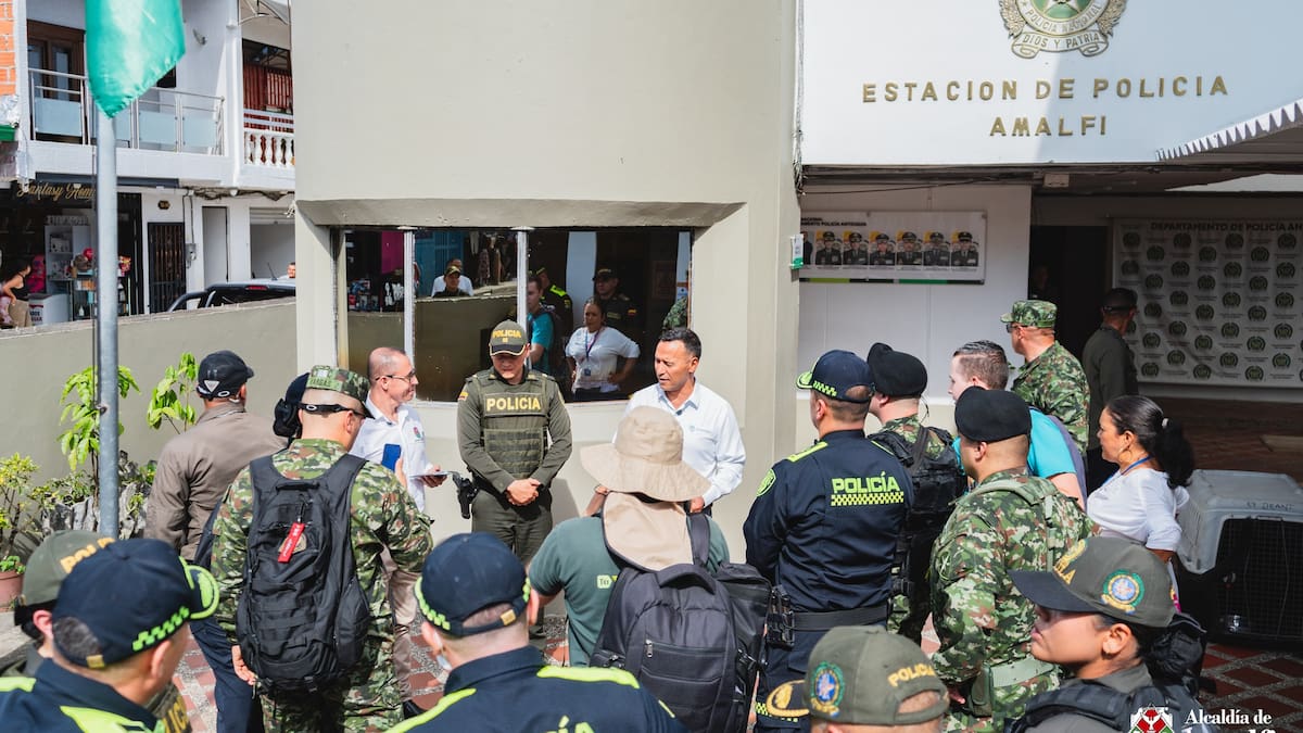 Alcalde de Amalfi pidió al Gobierno Nacional trasladar la estación de policía y la base militar