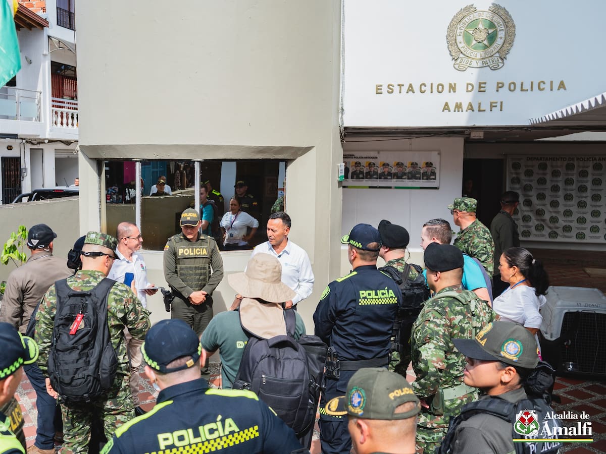 Alcalde de Amalfi pidió al Gobierno Nacional trasladar la estación de policía y la base militar
