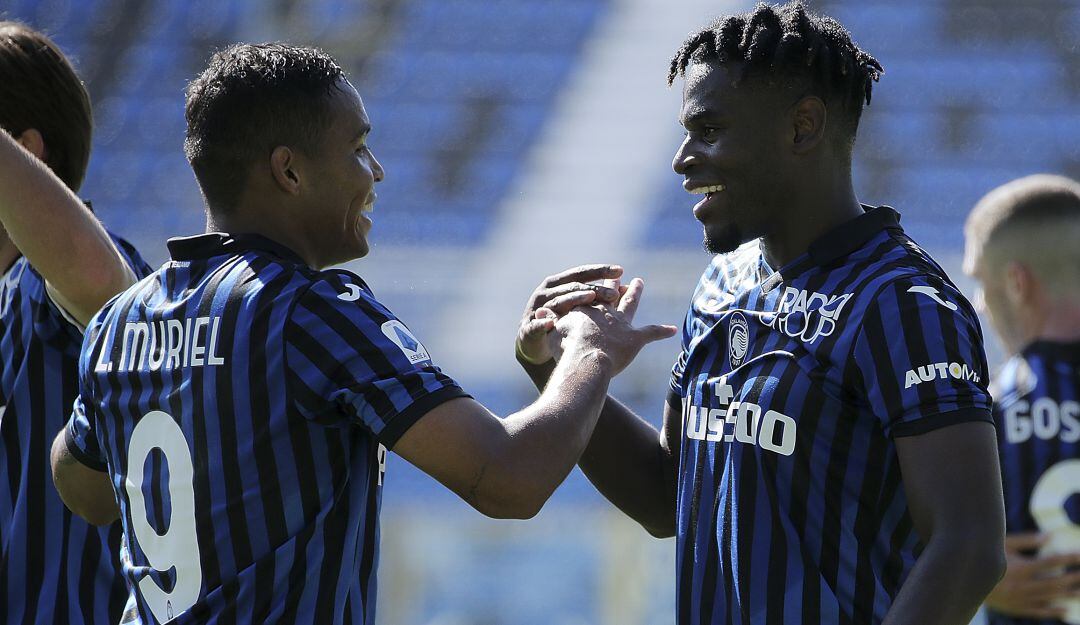 Luis Muriel y Duván Zapata