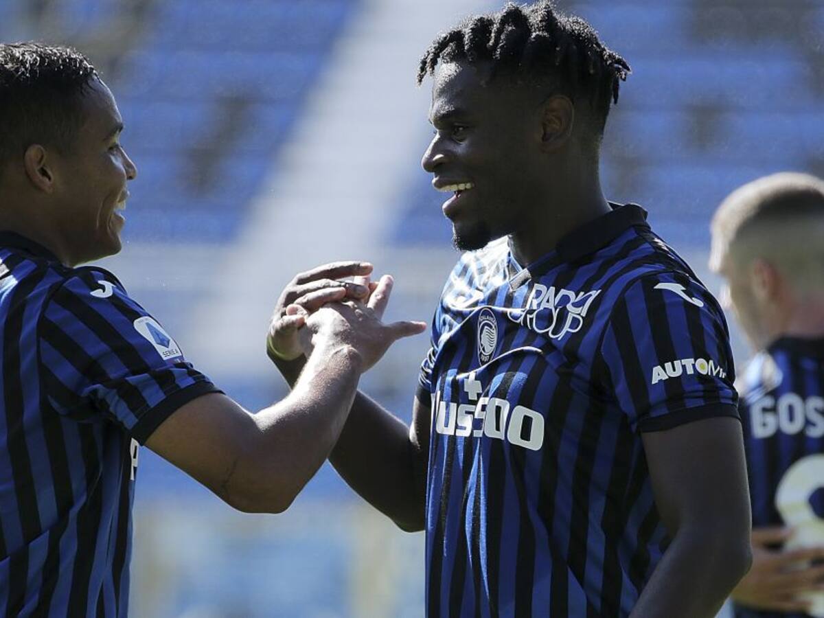 Con Muriel y Zapata, Atalanta eliminó a Lazio de Copa Italia y jugará semis
