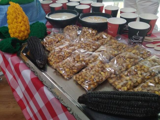 Elizabeth Jaramillo, secretaria de la junta de comerciantes del corregimiento