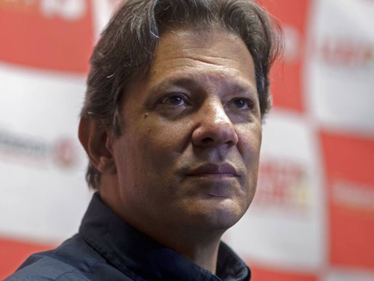 Haddad dice que su única "arma" en la segunda vuelta serán los argumentos