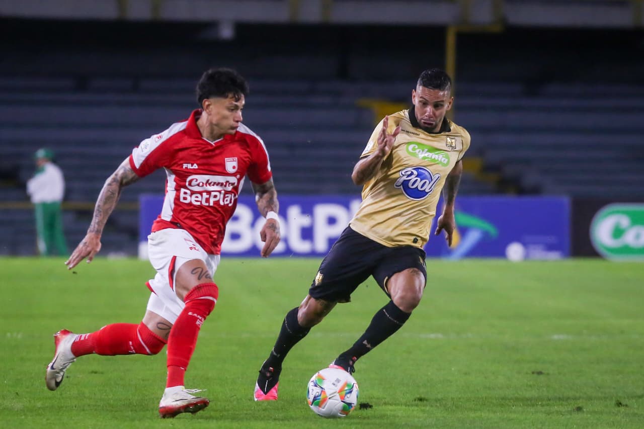 Santa Fe y Águilas Doradas empataron 1-1 en El Campín / Colprensa.