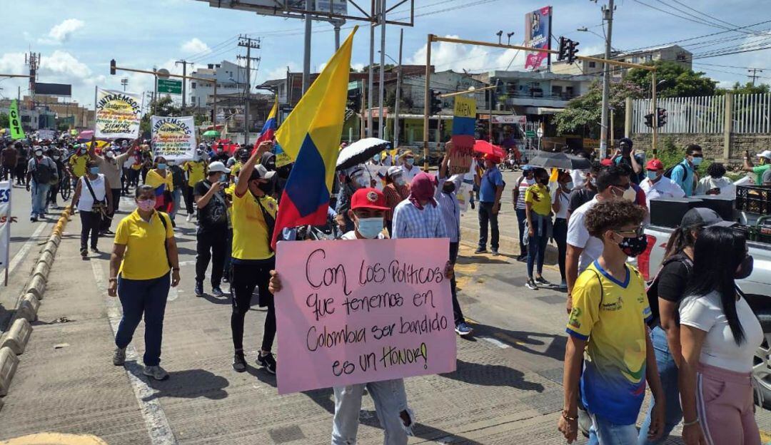 Cartagena tendrá tres actividades de paro nacional este lunes 10 de mayo