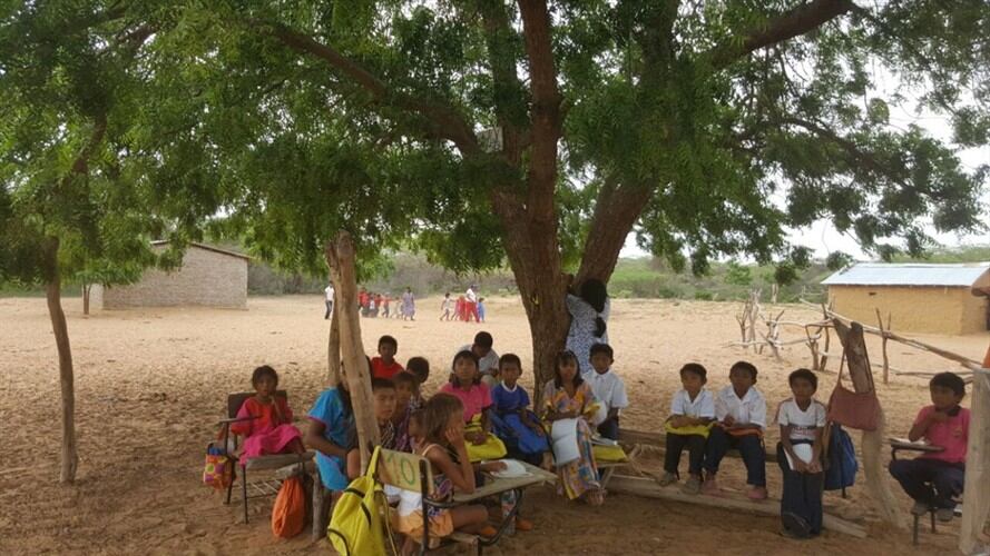 La W Radio desde La Guajira. Foto: La W Radio/ Sylvia Charry.