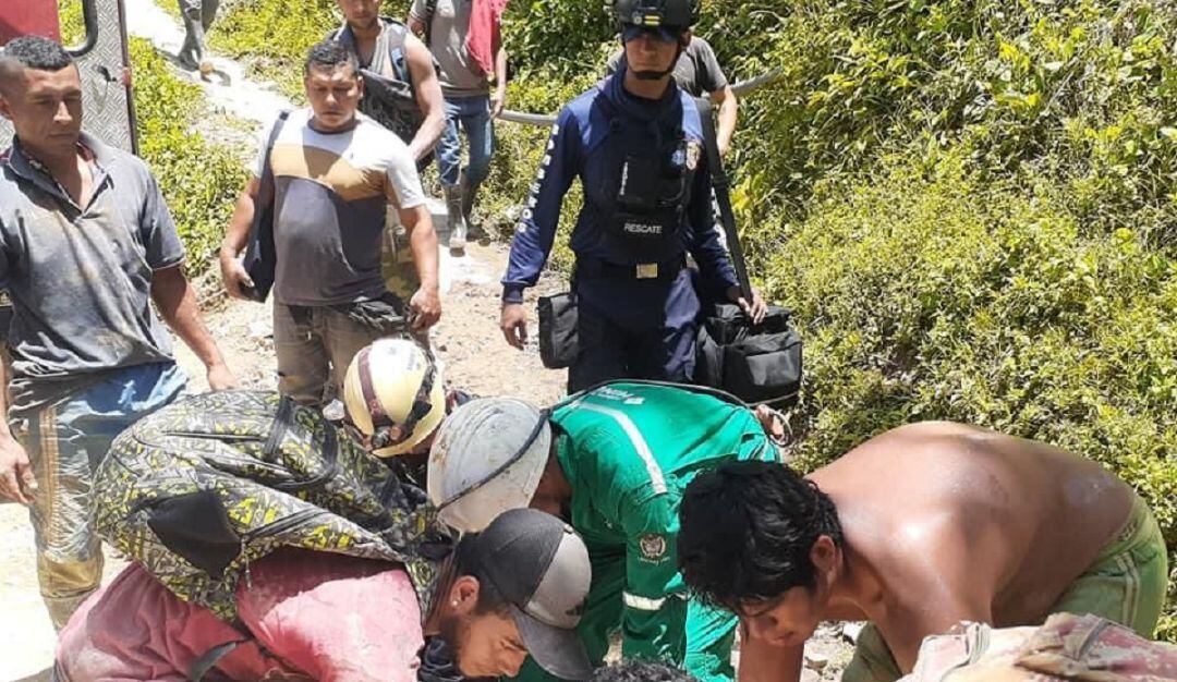 Foto: Tomada por Bomberos Marmarto, Caldas.