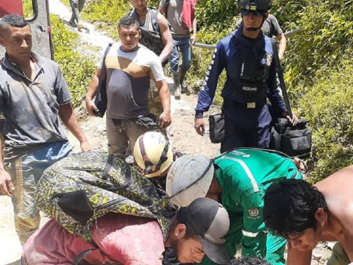 No cesan los accidentes mineros en Marmato, otro trabajador resultó herido
