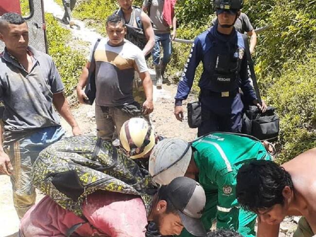 Foto: Tomada por Bomberos Marmarto, Caldas.