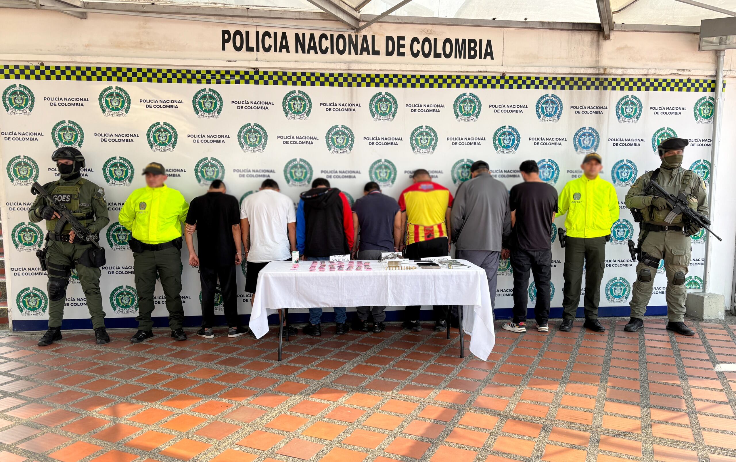 Fotografía suministrada: Policía Nacional