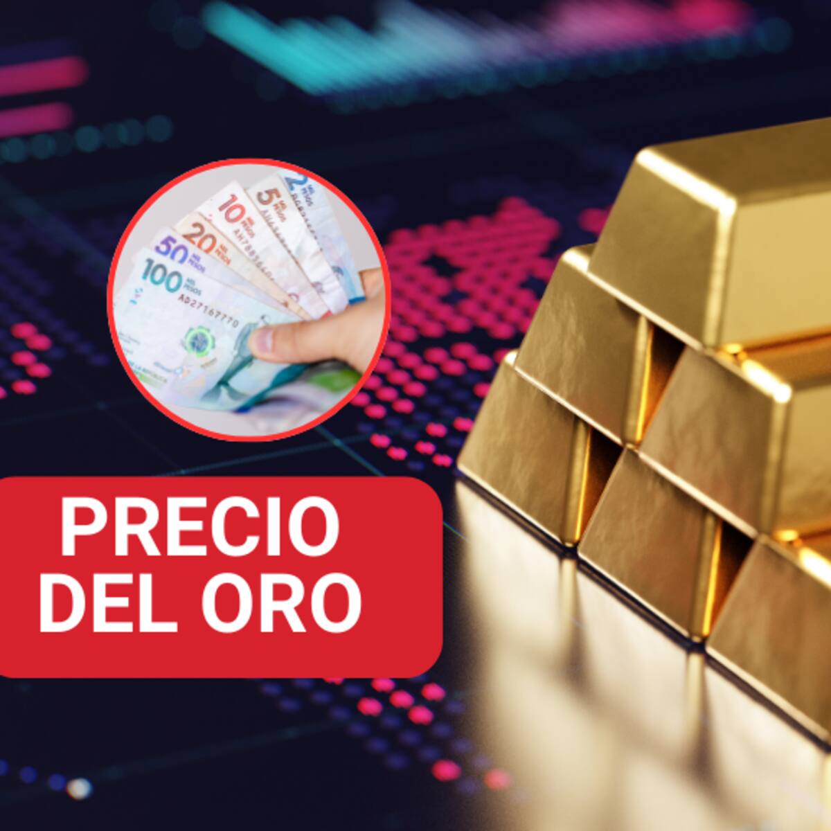 Cotización del oro en Colombia: compra y venta del gramo HOY, 24 de julio de 2024