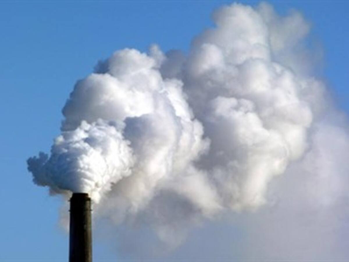 Las emisiones de CO2 en la Unión Europea cayeron un 6% debido a la crisis