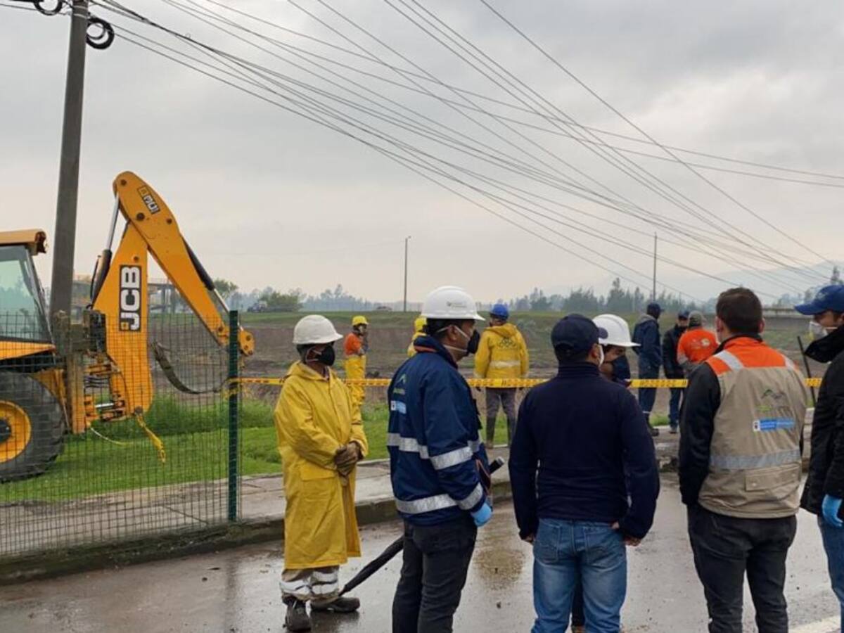 Temblor dañó tubo madre del Acueducto y dejó a Chía sin agua
