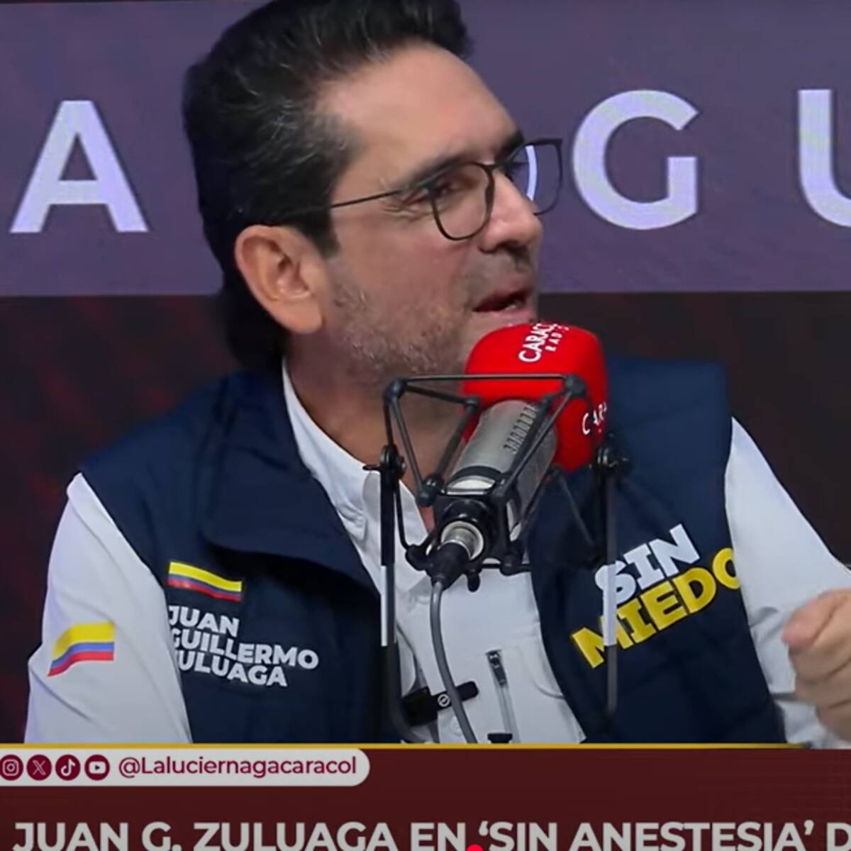 No podemos seguir mirando hacia Gaza, es un distractor mientras el país está en llamas: Zuluaga
