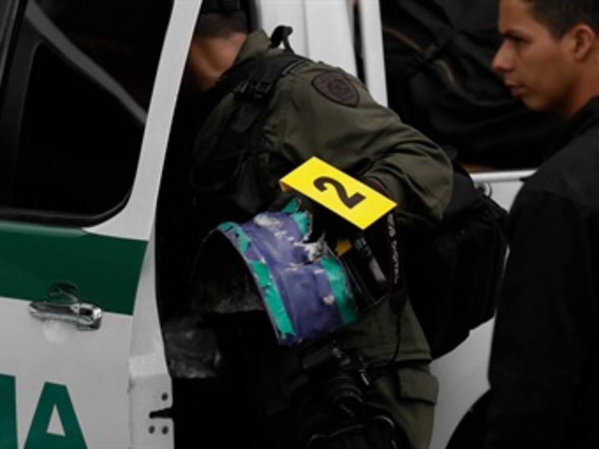 Supuesto petardo en Bogotá era un maletín abandonado de la ETB