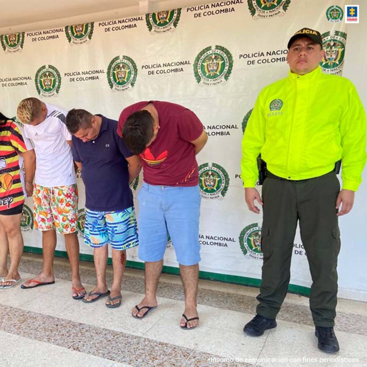 En Neiva, fueron enviados a prisión integrantes de banda delictiva ‘Los Sayayines’