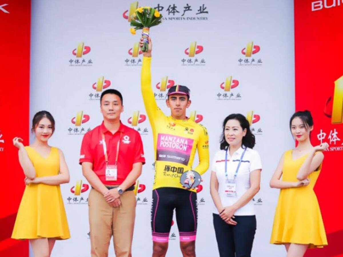 Sebastián Molano conquistó la segunda etapa del Tour de China I