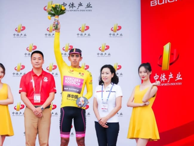 Sebastián Molano conquistó la segunda etapa del Tour de China I