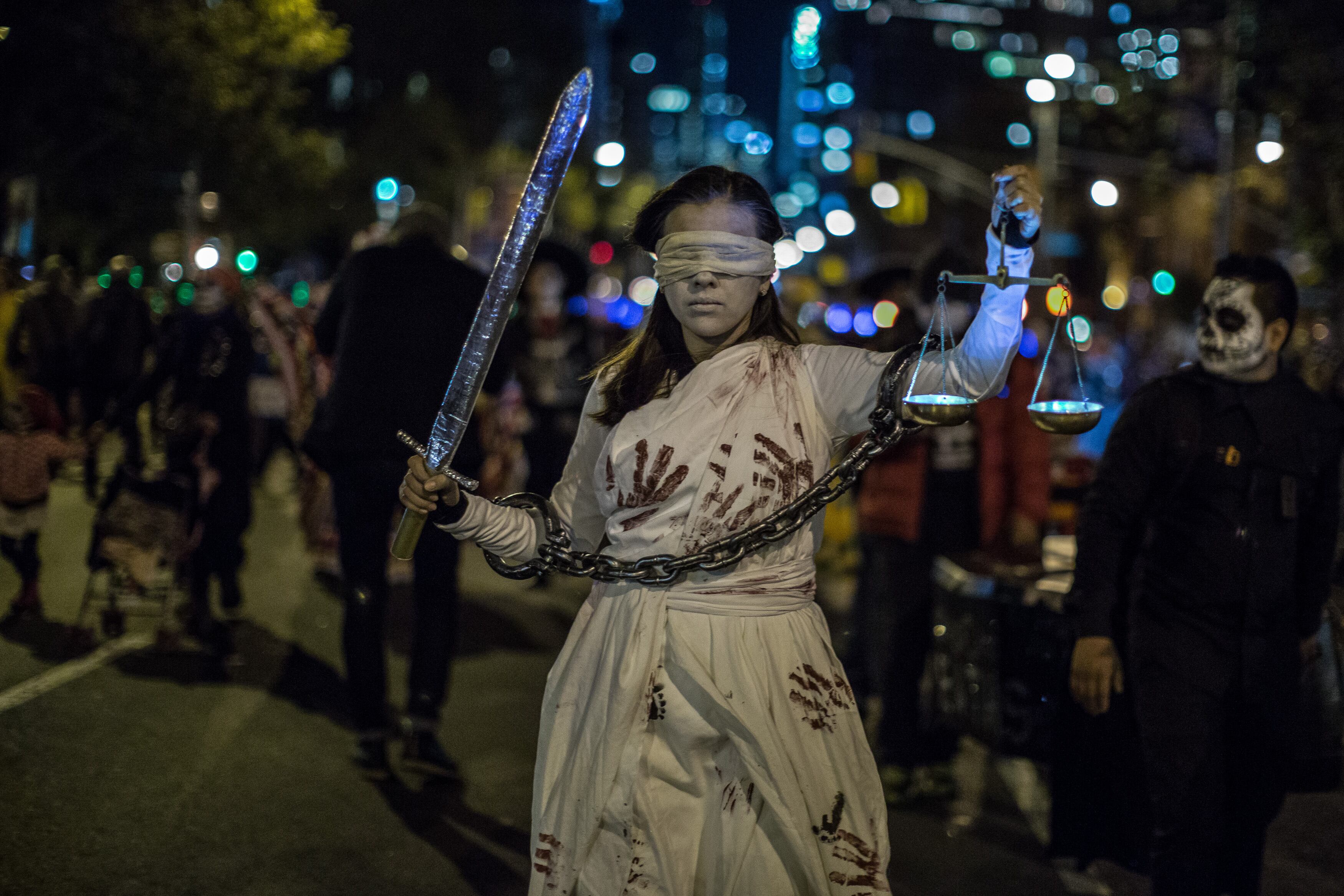 Ciudad de Nueva York celebró el desfile de Halloween más grande el mundo