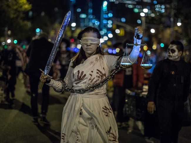 Ciudad de Nueva York celebró el desfile de Halloween más grande el mundo