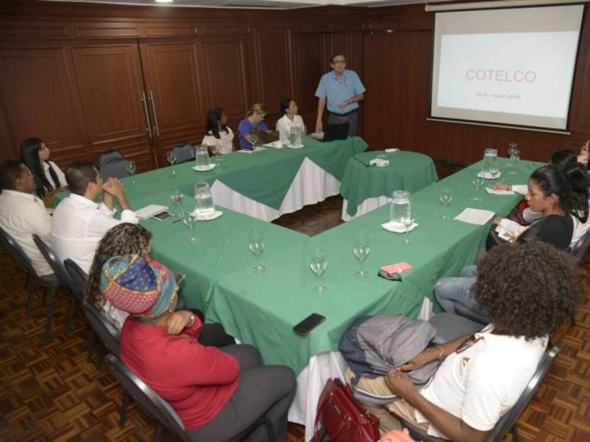 IPCC dictó taller en patrimonio material e inmaterial a Cotelco