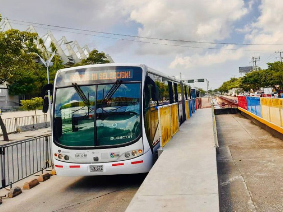Transmetro habilita nuevamente plataforma para llegar al Metro este jueves
