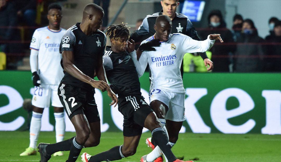 Sheriff Tiraspol vs. Real Madrid.