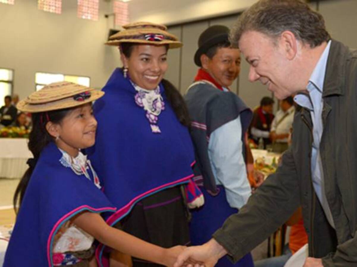 Movilización de mujeres del Cauca por la Paz