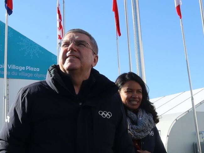 El presidente del Comité Olímpico Internacional (COI), Thomas Bach 