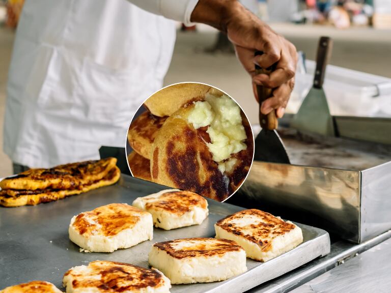 El secreto para preparar unas deliciosas arepas con cuajada: Receta es sencilla y punto de masa es clave (Getty Images)