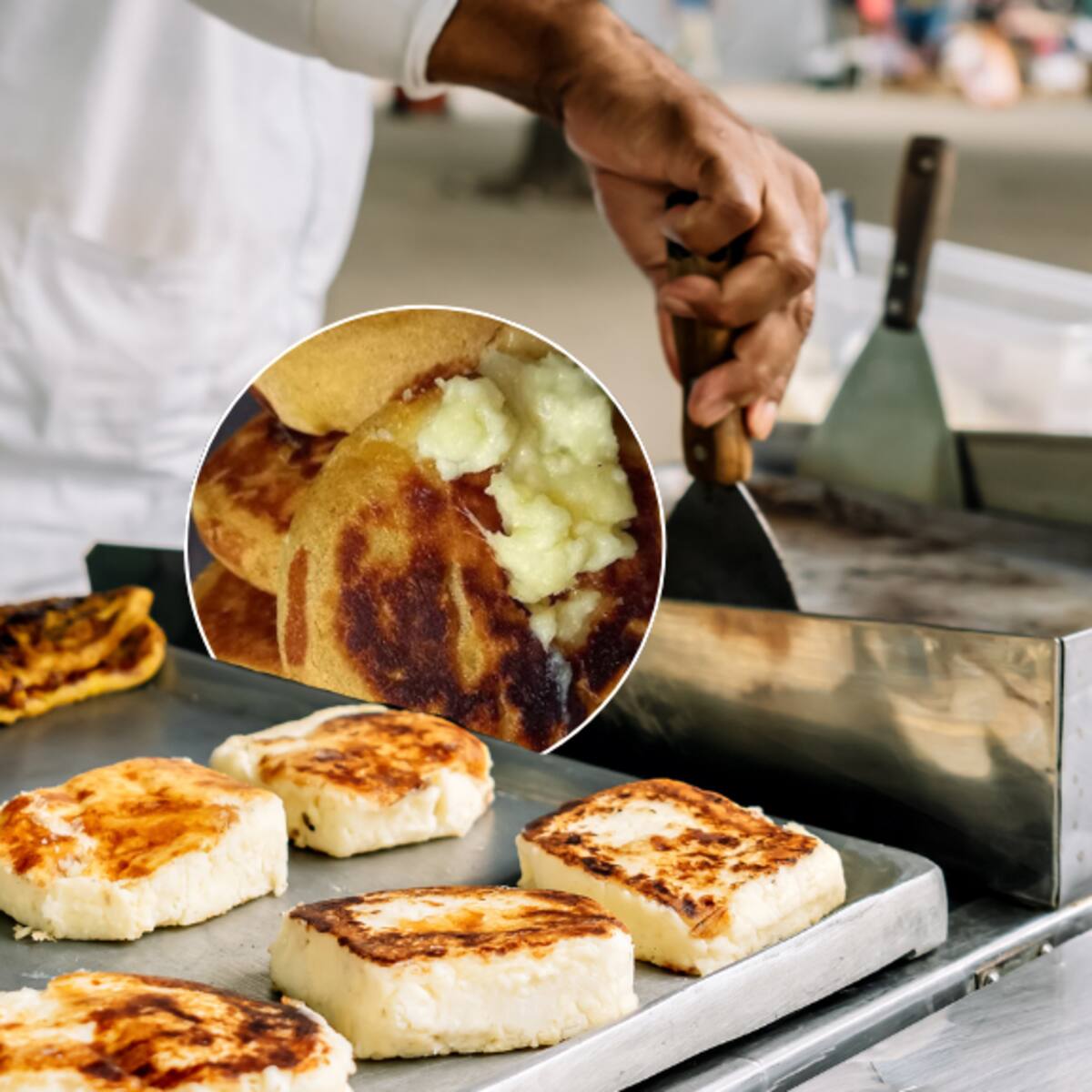 El secreto para preparar unas deliciosas arepas con cuajada: Receta es sencilla y punto de masa es clave