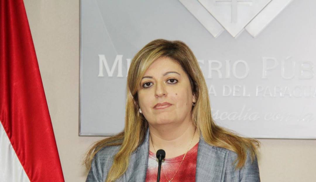 La fiscal general de Paraguay, Sandra Quiñonez.                  Foto: Ministerio Público de Paraguay 