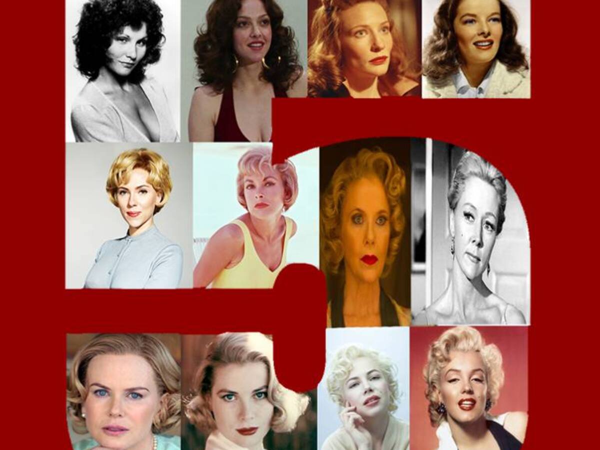 Top 5 de películas de actrices, interpretando a otras actrices