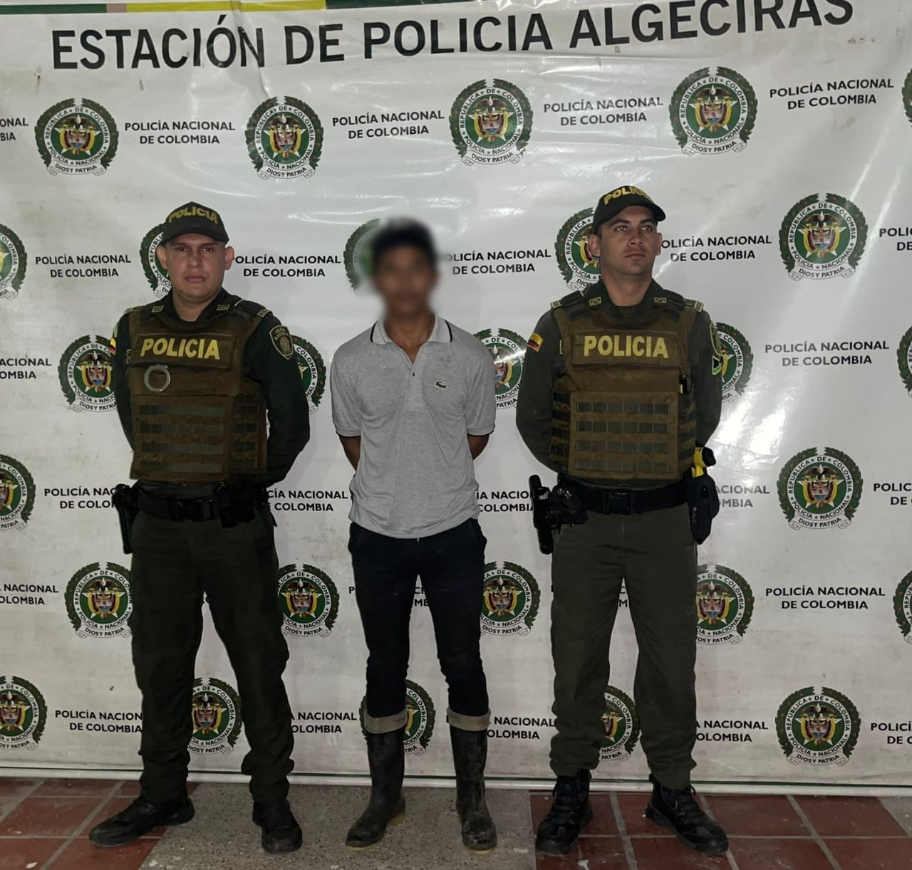 Fue dejado a disposición de las autoridades competentes.