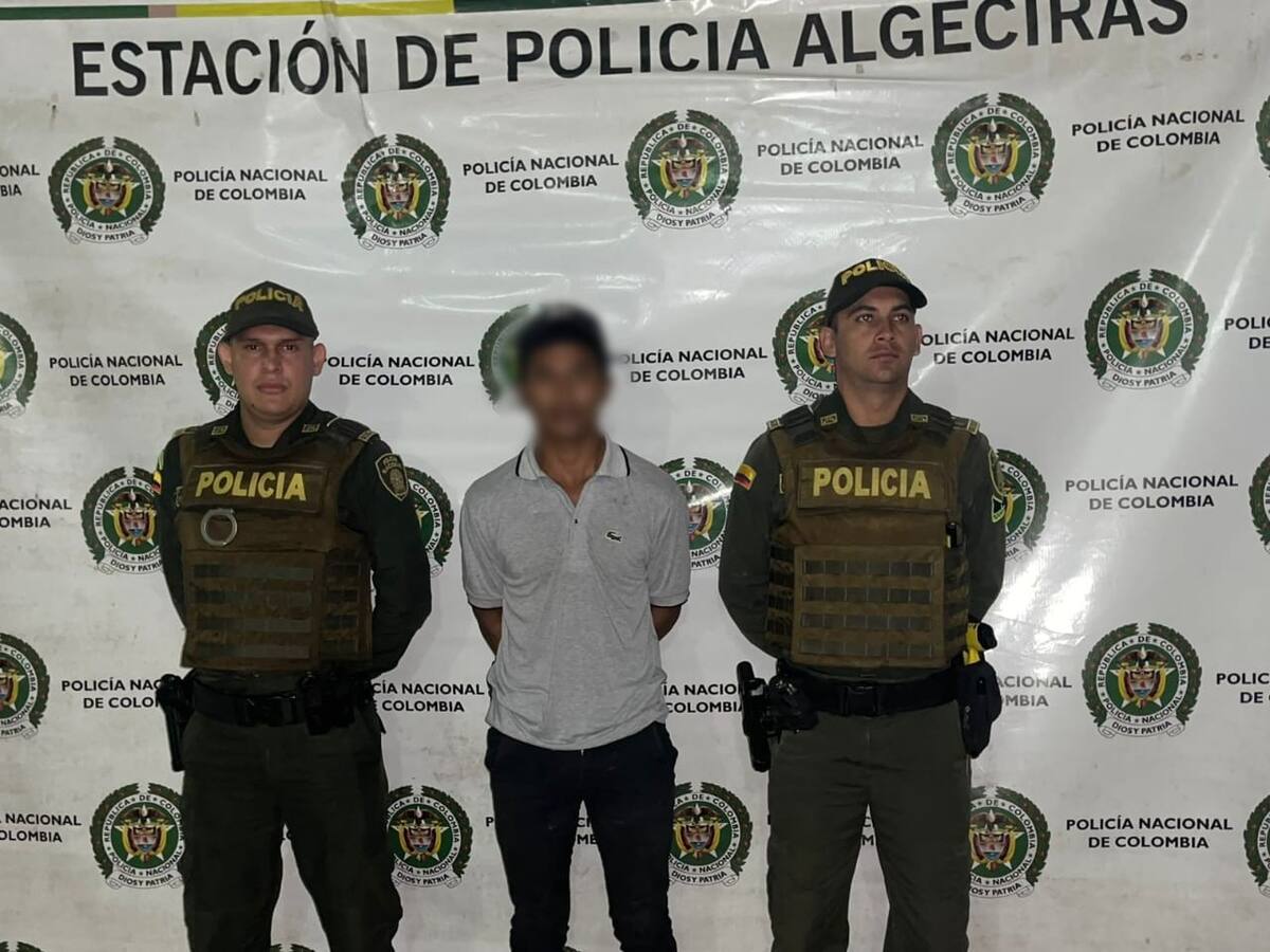 Por delito de violencia intrafamiliar fue capturado en Algeciras-Huila