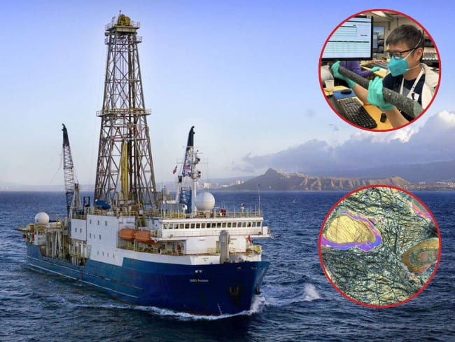 Créditos: IODP/ Johan Lissenberg