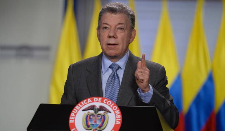 Juan Manuel Santos.