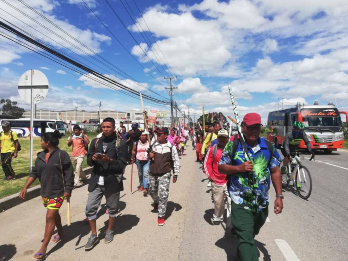 Comunidades indígenas del Chocó esperan ser recibidos por Gobierno Nacional