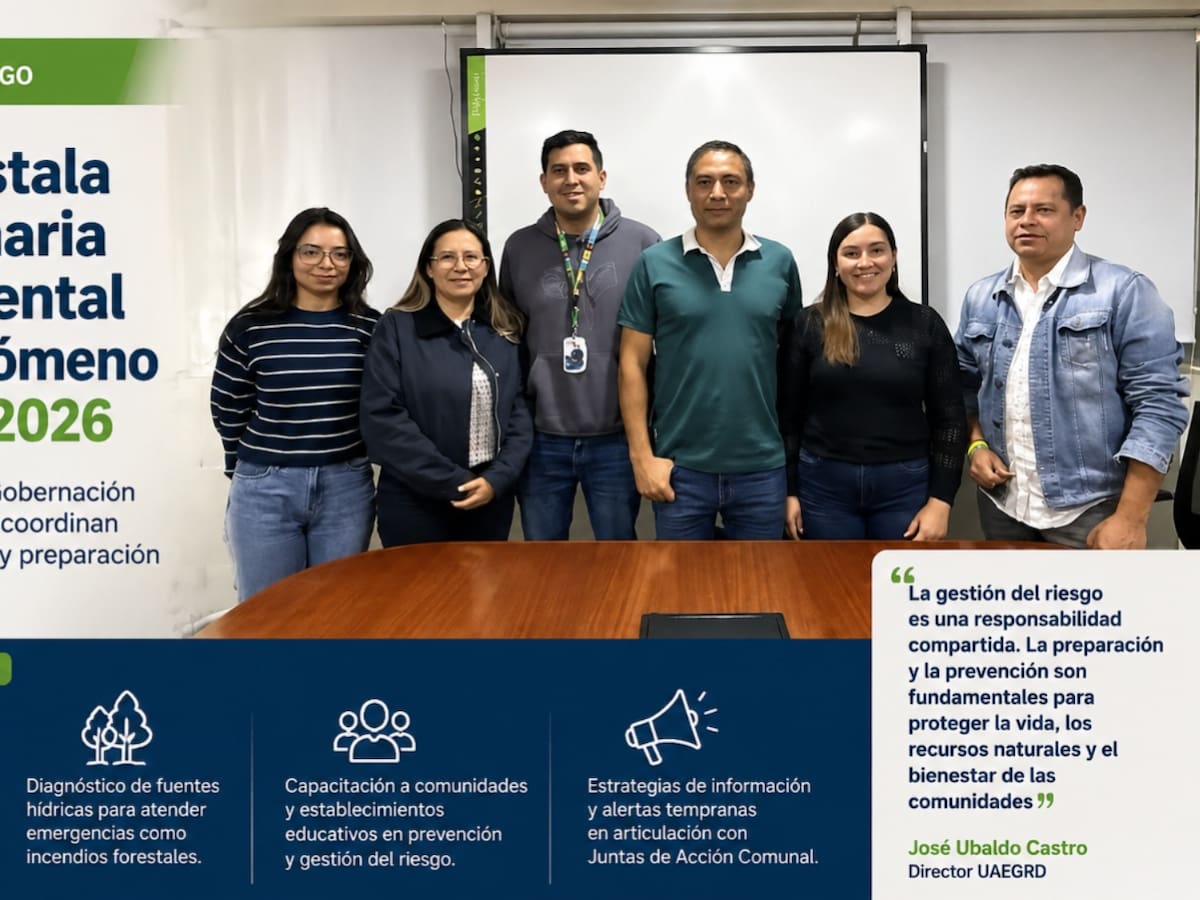 Boyacá instala Mesa Primaria Departamental para la preparación ante el Fenómeno de El Niño