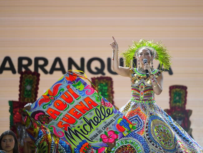 Michelle Char Fernández, reina del Carnaval de Barranquilla 2026