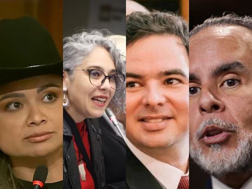 Congresistas de oposición, precandidatos presidenciales y funcionarios del Gobierno que visitaron Barranquilla.